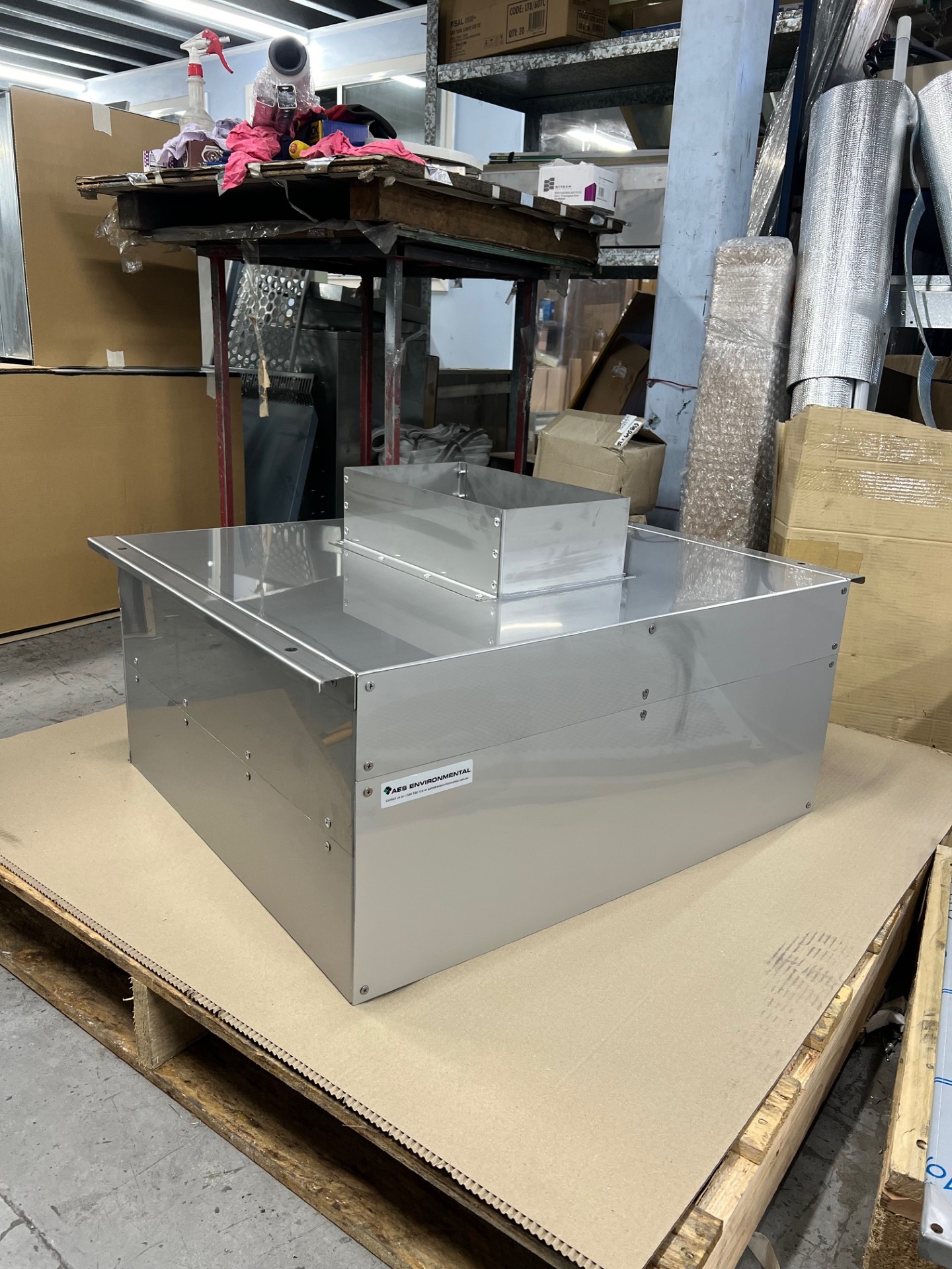 HEPA capture hood with scanning attachment photo