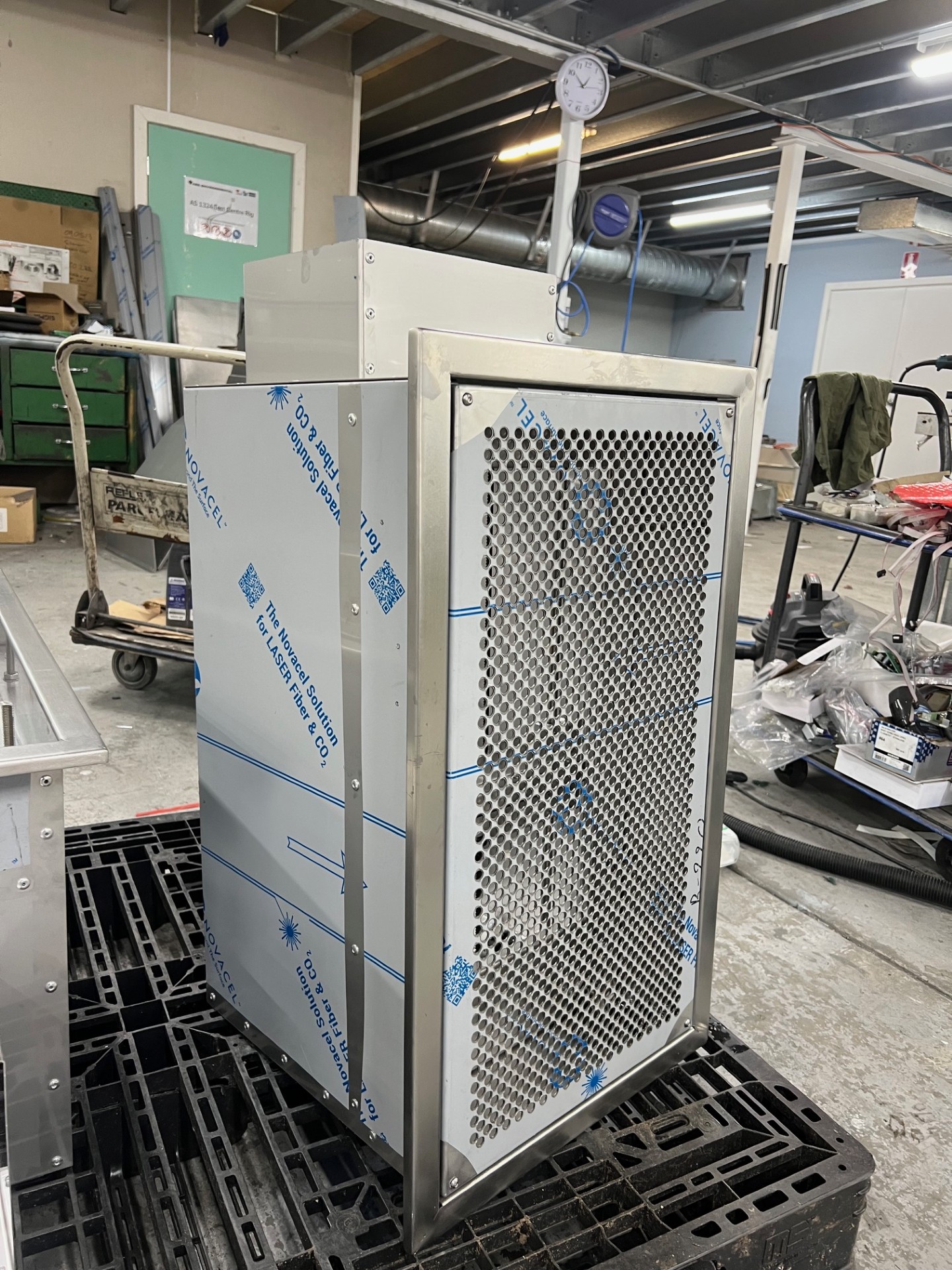 In-wall HEPA scanning module photo