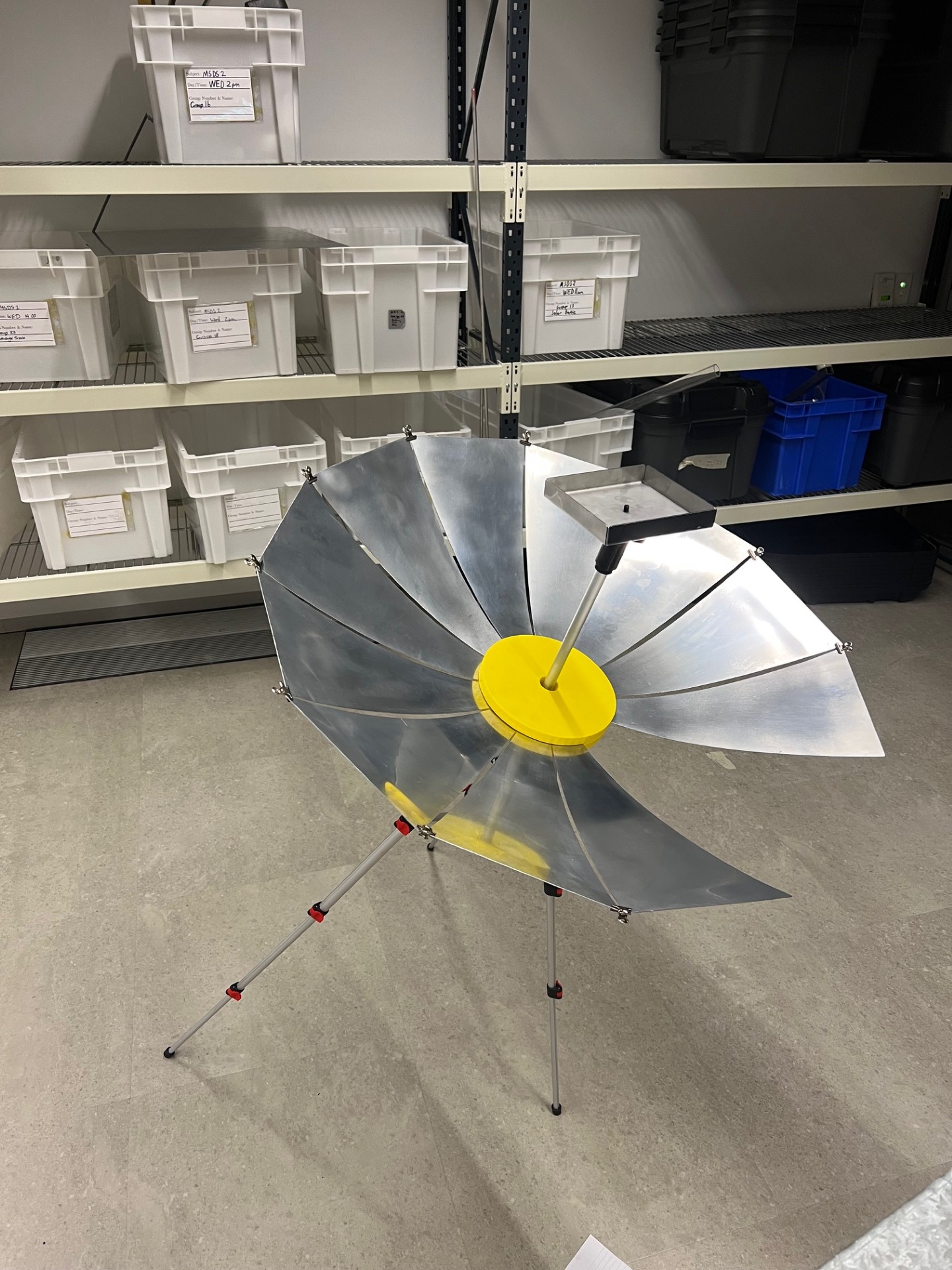 Solar BBQ prototype photo